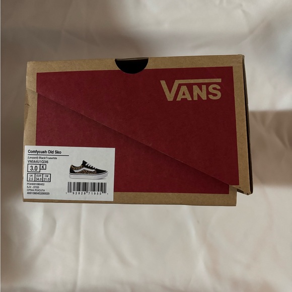 Vans: Leopard Print Sneakers: 3Y (NEW) - Picture 8 of 8